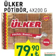 ÜLKER PETİBÖR BİSKÜVİ 800 G ÜLKER PETİBÖR BİSKÜVİ 800 G
